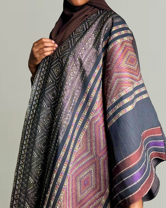 GEOMETRIC NAJMA ABAYA